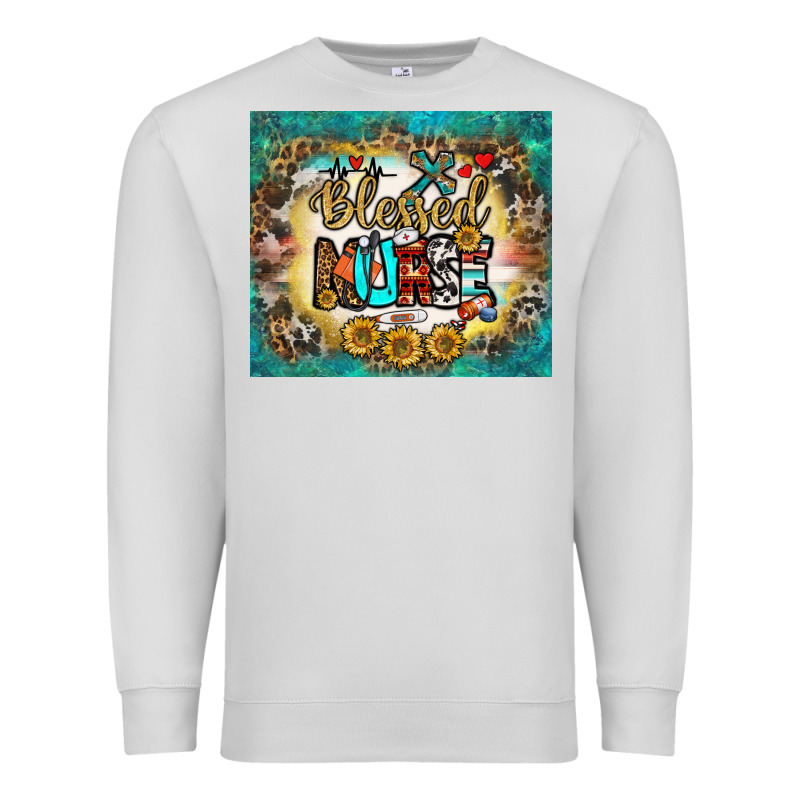 Blessed Nurse Tumbler Premium Sweatshirt by BundleAndBundleShop | Teevron