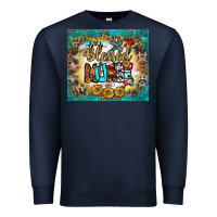 Navy blessed nurse tumbler Premium Sweatshirt - BundleAndBundleShop