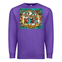 Purple blessed nurse tumbler Premium Sweatshirt - BundleAndBundleShop