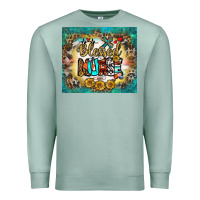 Seafoam blessed nurse tumbler Premium Sweatshirt - BundleAndBundleShop