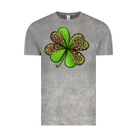 Cloud Rock leopard shamrock Vintage Tee - Jasminsmagicworld