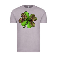 Leopard Shamrock Vintage Tee | Teevron