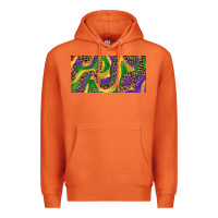 Carrot Mardi gras colors with leopard Premium Hoodie - RanaPortraitStore