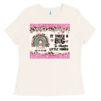 Bone it takes a big to shape little minds Ladies Tee - MaliasSmallBusiness