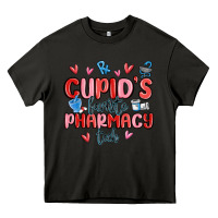 Asphalt cupid's favorite pharmacy tech Heavy Core Tee - MaliasSmallBusiness