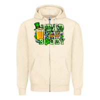Sandshell St. Patrick's Bad and boozy Zipper Hoodie - OliviaCreatesArt