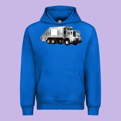 Garbage Truck Urban Hoodie Designed By Artiststas