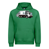 Emerald garbage truck Urban Hoodie - Artiststas