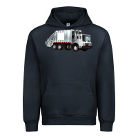Navy garbage truck Urban Hoodie - Artiststas