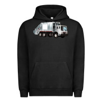 Pigment Black garbage truck Urban Hoodie - Artiststas