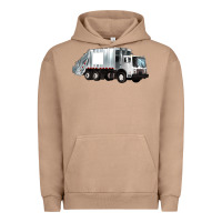 Pigment Burro garbage truck Urban Hoodie - Artiststas