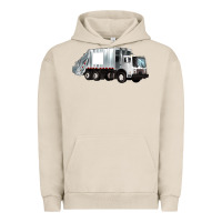 Pigment French Oak garbage truck Urban Hoodie - Artiststas