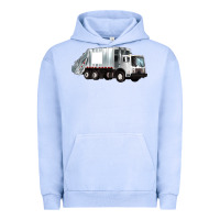 Pigment Grape Ice garbage truck Urban Hoodie - Artiststas
