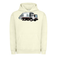 Pigment Pistachio garbage truck Urban Hoodie - Artiststas