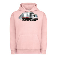 Pigment Salmon garbage truck Urban Hoodie - Artiststas