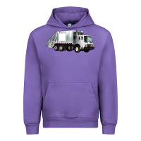 Tulip garbage truck Urban Hoodie - Artiststas