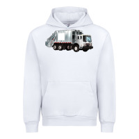 White garbage truck Urban Hoodie - Artiststas