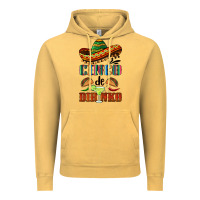Vintage Mustard cinco de dirinko sombrero Vintage Hoodie - BarkalooDesign