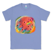 Colony Blue tie die watermelon Classic Tee - JahusDesignShop