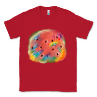 Red tie die watermelon Classic Tee - JahusDesignShop