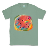 Sage tie die watermelon Classic Tee - JahusDesignShop