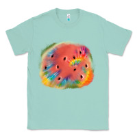 Seafoam tie die watermelon Classic Tee - JahusDesignShop