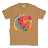 Toasted Coconut tie die watermelon Classic Tee - JahusDesignShop
