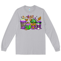 Moon Dust mardi gras crawfish coffee Long Sleeve Tee - Jasminsmagicworld