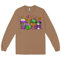 Toasted Coconut mardi gras crawfish coffee Long Sleeve Tee - Jasminsmagicworld
