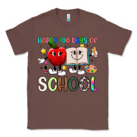 Chestnut happy 100 days of school Classic Tee - Artiststas