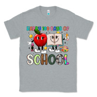 Heather Grey happy 100 days of school Classic Tee - Artiststas