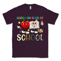 Plum happy 100 days of school Classic Tee - Artiststas