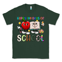 Sports Green happy 100 days of school Classic Tee - Artiststas