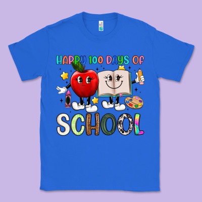 Happy 100 Days Of School Classic Tee Designed By Artiststas