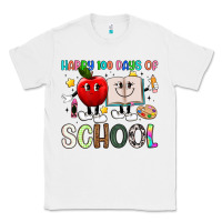 White happy 100 days of school Classic Tee - Artiststas