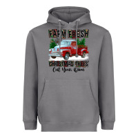 Storm Farm Fresh Christmas Trees Cut Your Own Heavyweight Hoodie - FaDigitalArtStudio
