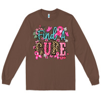 Chestnut find a cure Long Sleeve Tee - NancyCooperArtShop