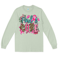 Matcha find a cure Long Sleeve Tee - NancyCooperArtShop