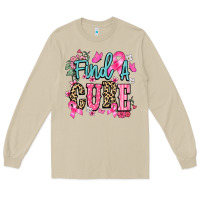 Mushroom find a cure Long Sleeve Tee - NancyCooperArtShop