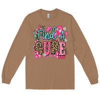 Toasted Coconut find a cure Long Sleeve Tee - NancyCooperArtShop