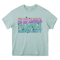 Arona i'm too clumsy to be around fragile masculinity Heavy Core Tee - MaliasSmallBusiness