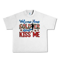 Lunar Rock welcome home soldier now kiss me Urban Heavy Tee - JahusDesignShop