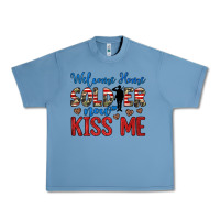 Pebble Blue welcome home soldier now kiss me Urban Heavy Tee - JahusDesignShop