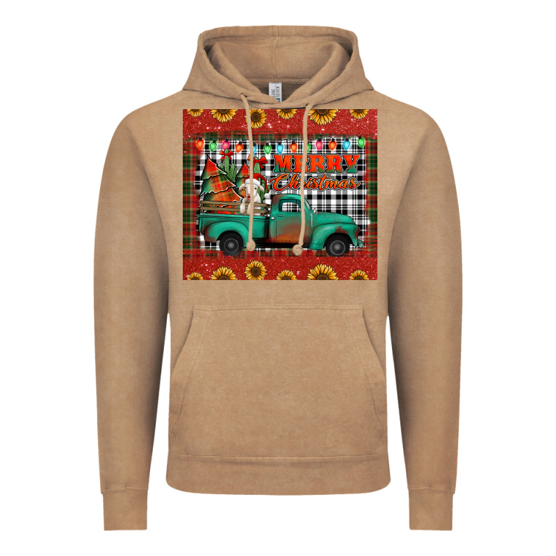 Merry Christmas Farm Truck Tumbler Vintage Hoodie by Jasminsmagicworld | Teevron