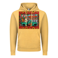 Vintage Mustard merry christmas farm truck tumbler Vintage Hoodie - Jasminsmagicworld