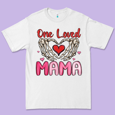 One Loved Mama Premium Tee Designed By Maliassmallbusiness