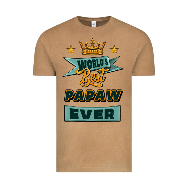World's Best Papaw Ever Vintage Tee by Jasminsmagicworld | Teevron