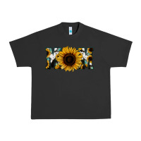 Pigment Black Sunflower Turquoise Cowhide Mom Urban Heavy Tee - Bettercallsaul