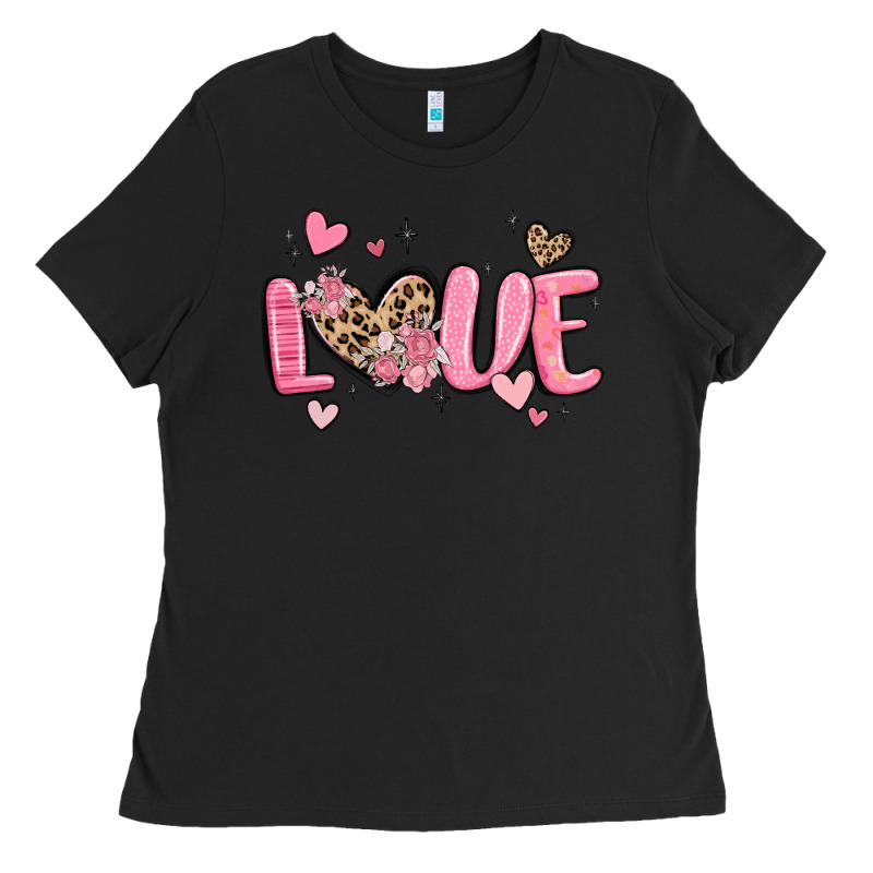 Love Valentines Day Ladies Tee by MaliasSmallBusiness | Teevron