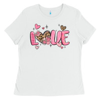 White love valentines day Ladies Tee - MaliasSmallBusiness